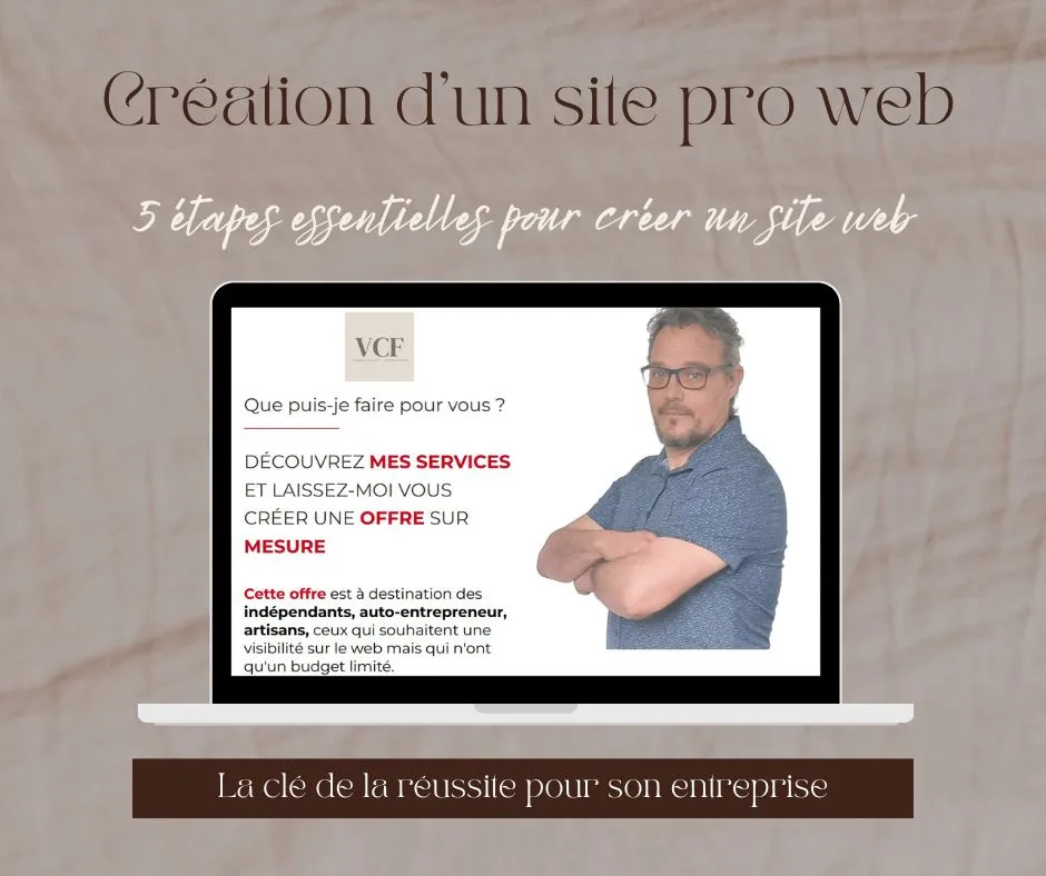 5 étapes essentielles pour créer un site web pro